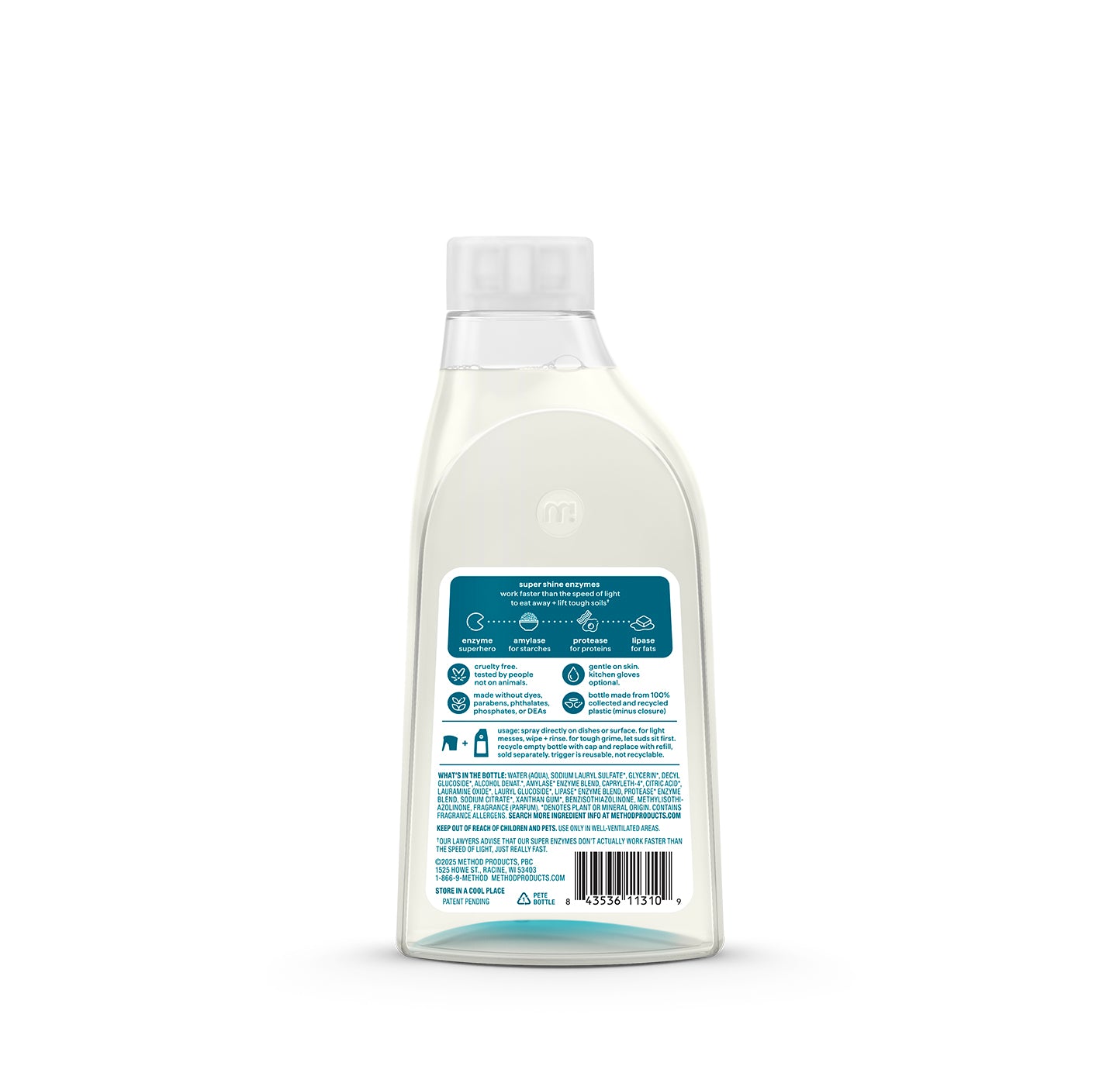 method-super-shine-foaming-dish-spray-refill-dewy-daze-16-fl-oz image 3