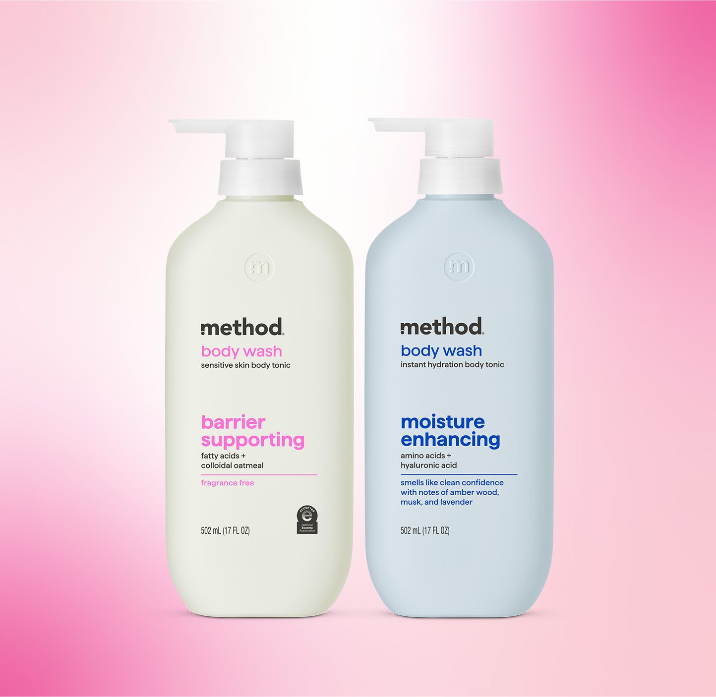 method-dewy-glow-barrier-supporting-body-wash-tonic-bundle-2-x-17-oz-total-34-fl image 2