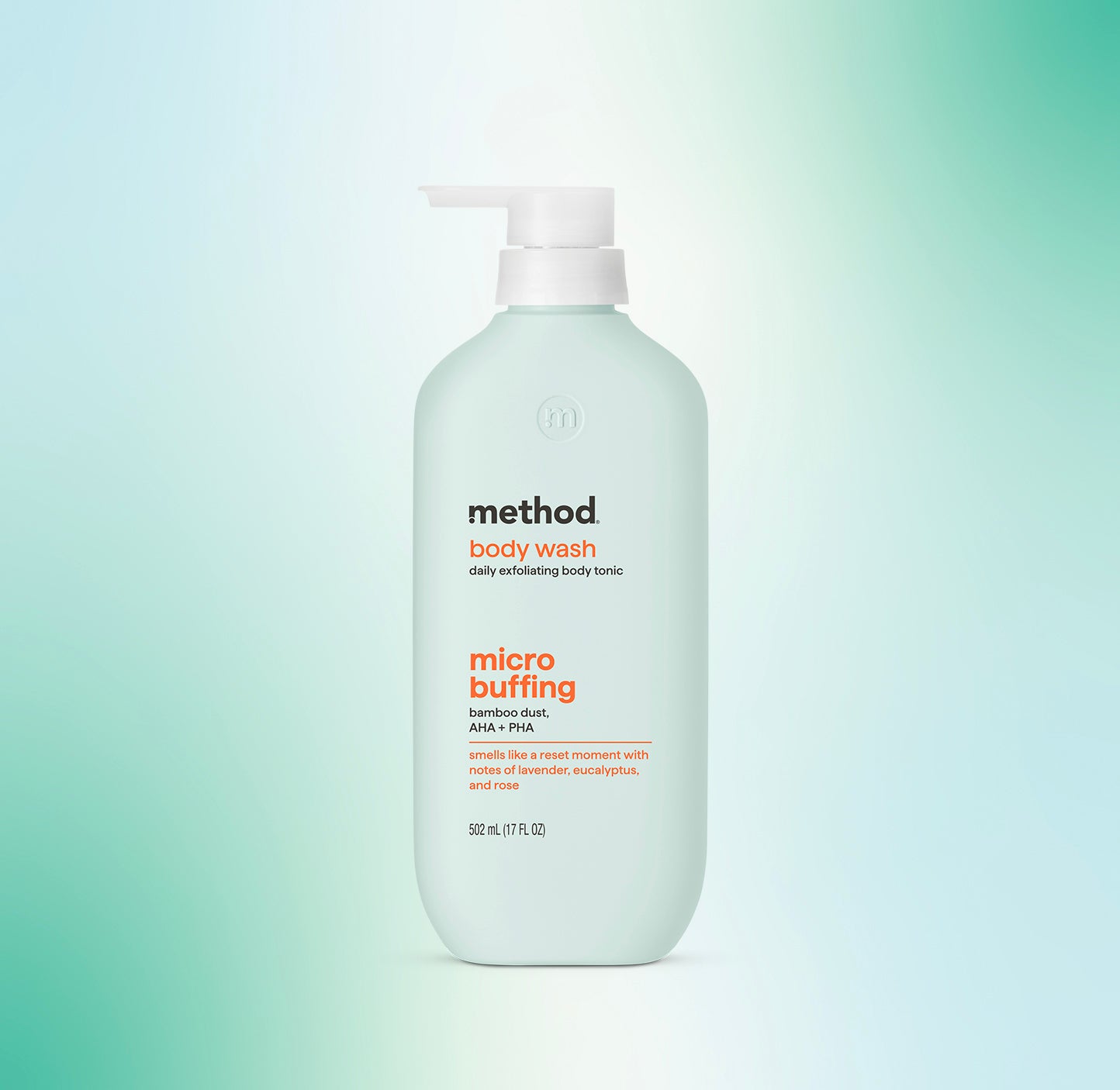 method-body-wash-tonic-micro-buffing-exfoliating-body-wash-with-bamboo-dust-aha- image 2