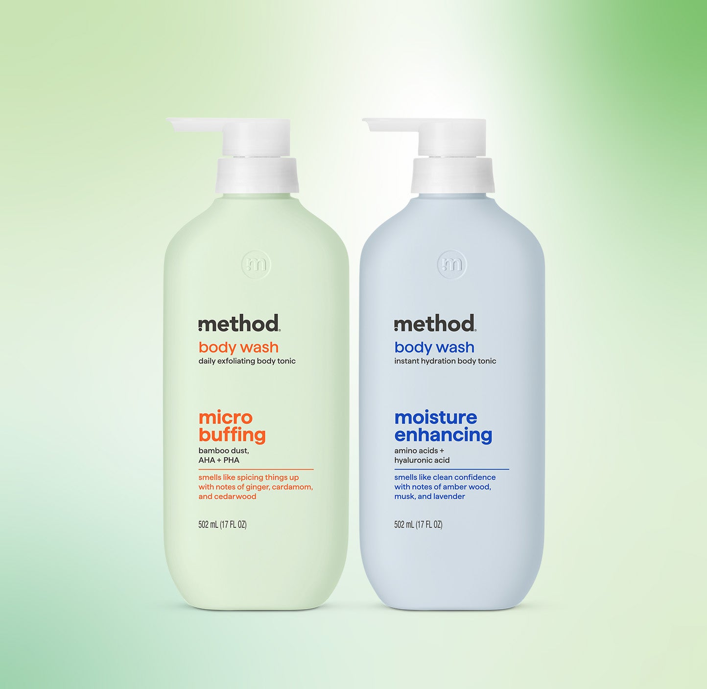 method-smooth-hydration-micro-buffing-moisture-enhancing-body-wash-tonic-bundle- image 2