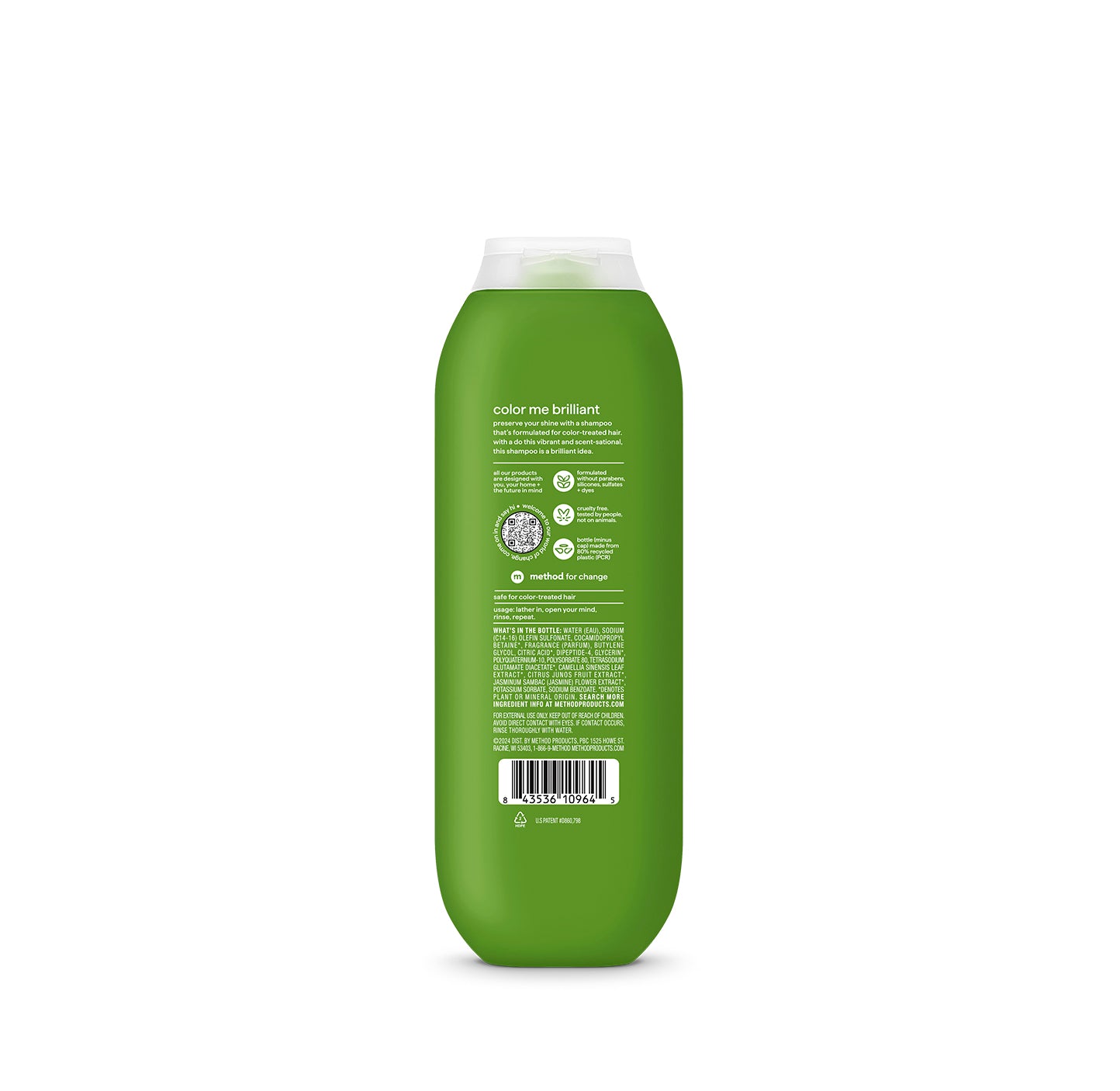 method-vibrant-color-shampoo-mindful-matcha-14-fl-oz image 3