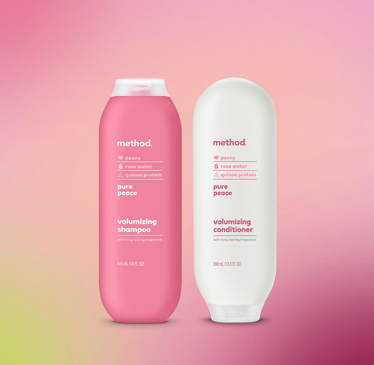 method-pure-peace-volumizing-shampoo-conditioner-bundle-27-5-fl-oz-peony-rose-wa image 2