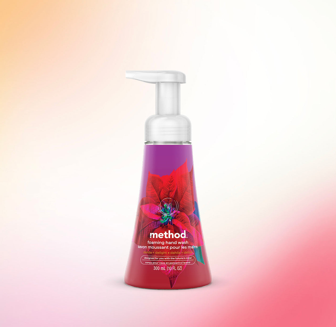 method-foaming-hand-wash-dahlia-delight-10-fl-oz-limited-edition-scent-cruelty-f image 2