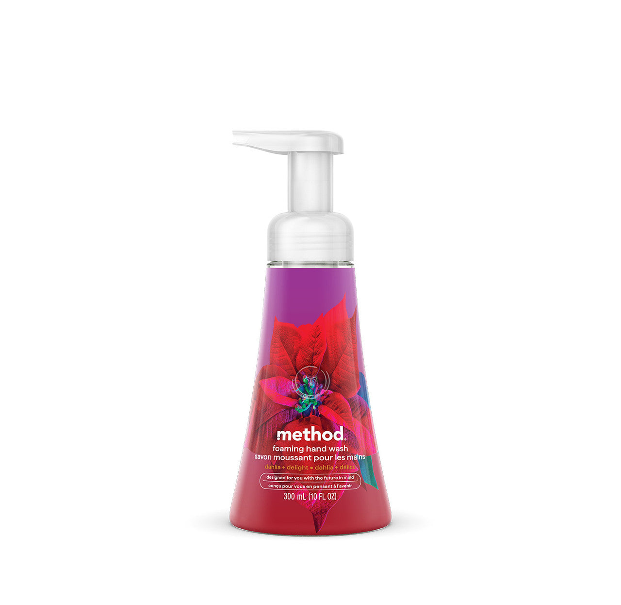 method-foaming-hand-wash-dahlia-delight-10-fl-oz-limited-edition-scent-cruelty-f image 1