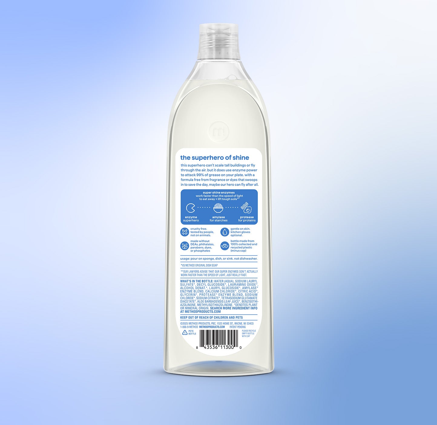 method-super-shine-liquid-dish-soap-free-clear-16-fl-oz image 3