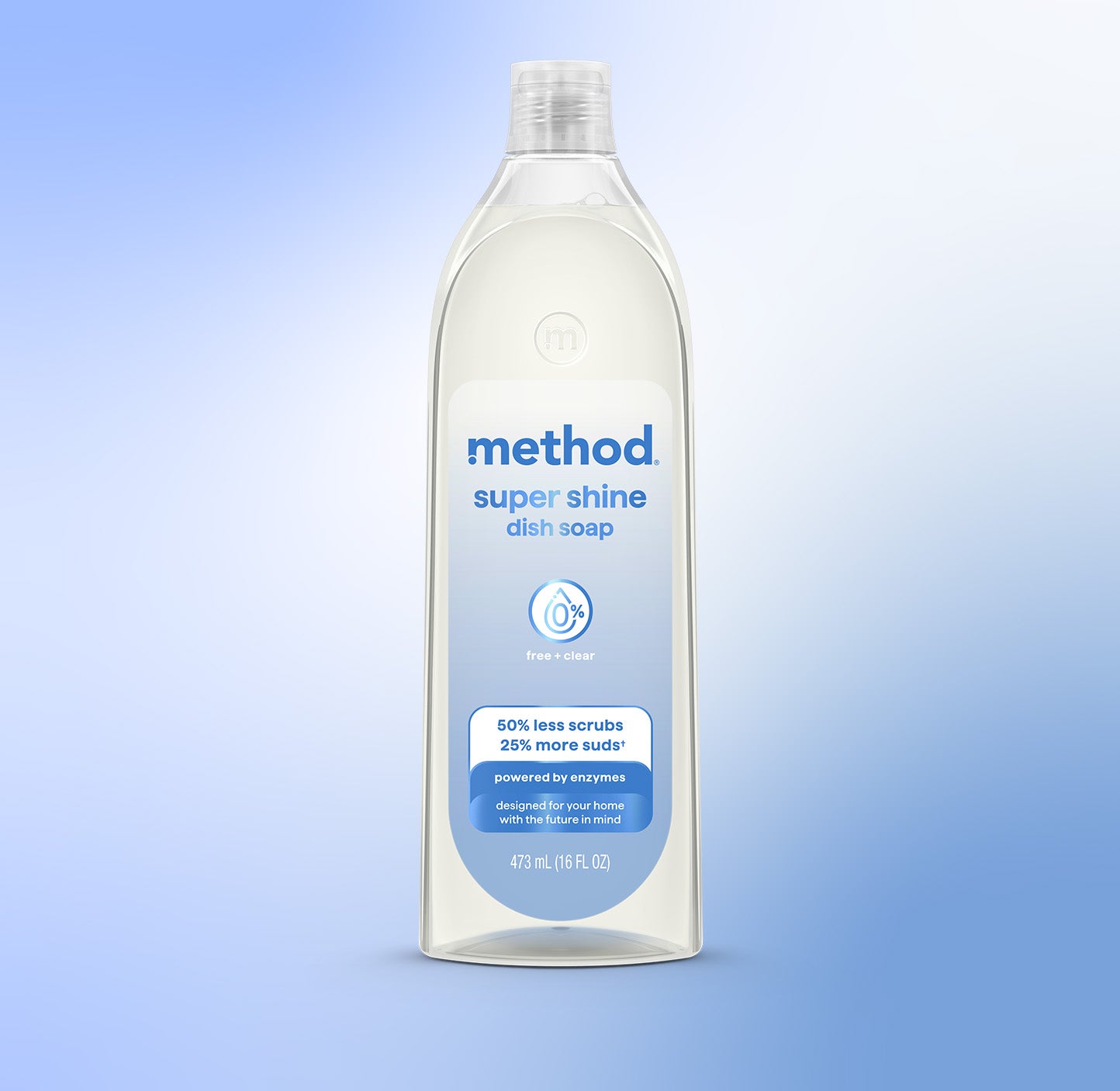 method-super-shine-liquid-dish-soap-free-clear-16-fl-oz image 2