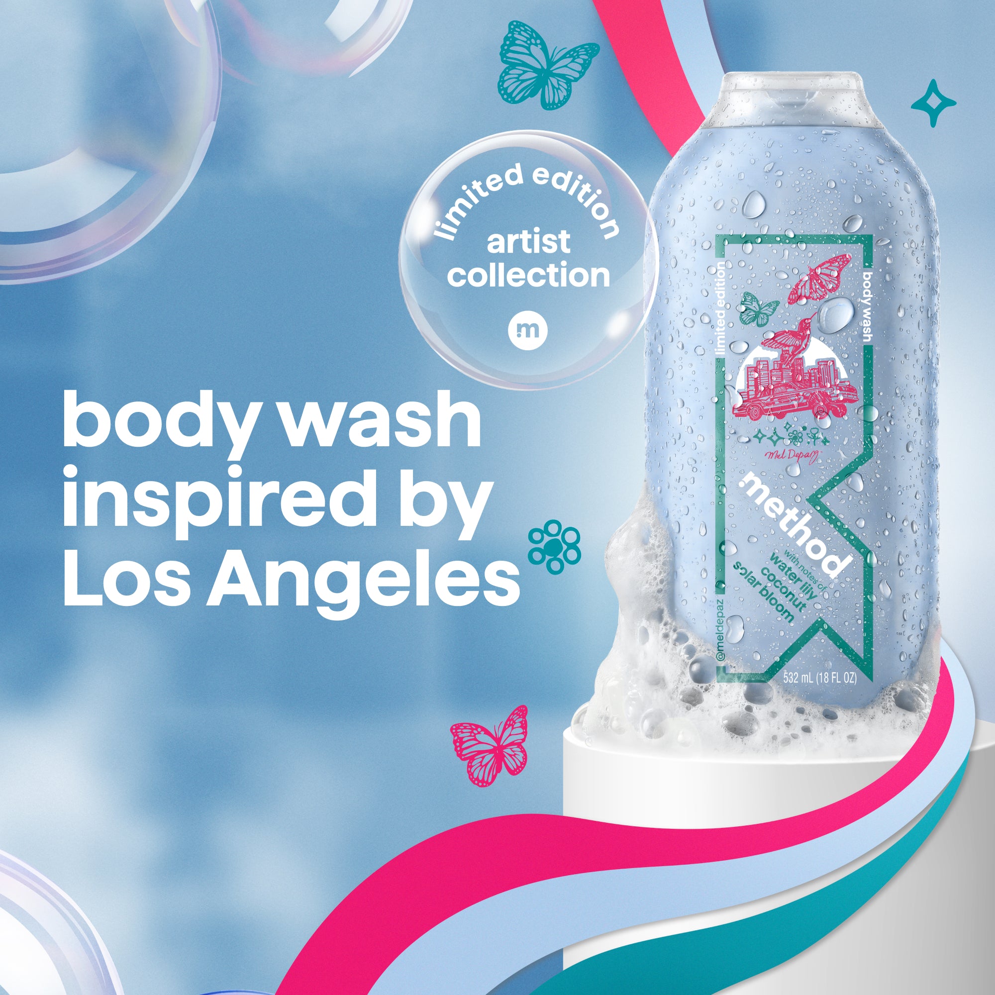 method-limited-edition-body-wash-artist-collection-los-angeles-18-fl-oz image 4