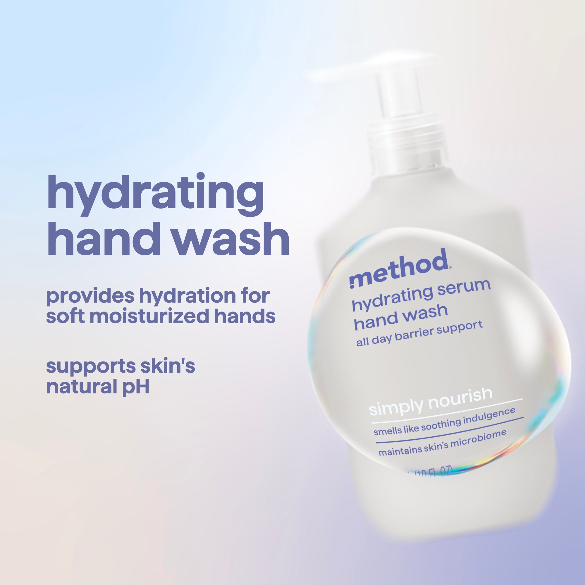 method-hydrating-serum-hand-wash-simply-nourish-10-oz image 4
