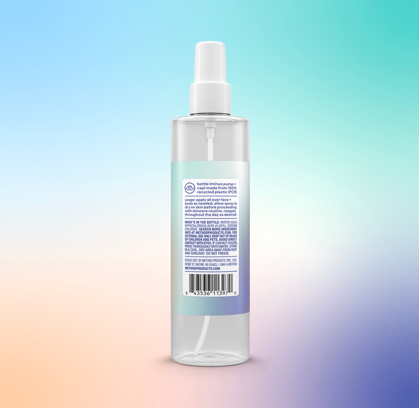 method-skin-spritz-face-body-mist-with-hypochlorous-acid-calming-spray-100-recyc image 3
