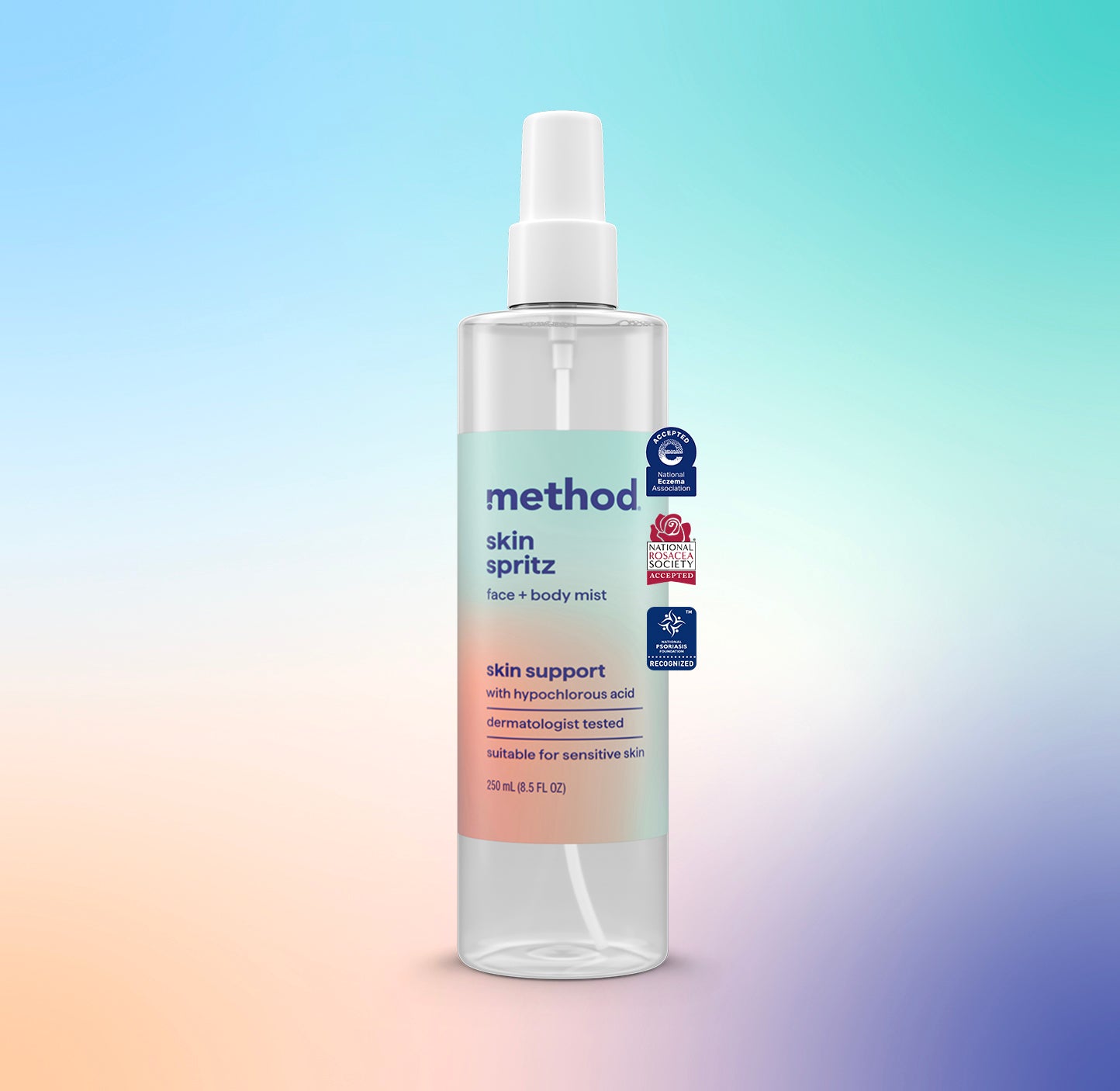 method-skin-spritz-face-body-mist-with-hypochlorous-acid-calming-spray-100-recyc image 2