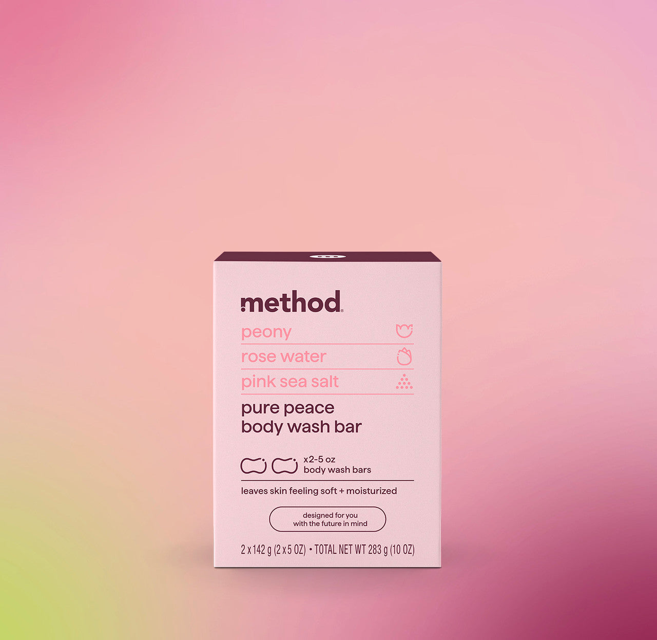 method-bar-soap-variety-duo-4-bars-pure-peace-simply-nourish image 3