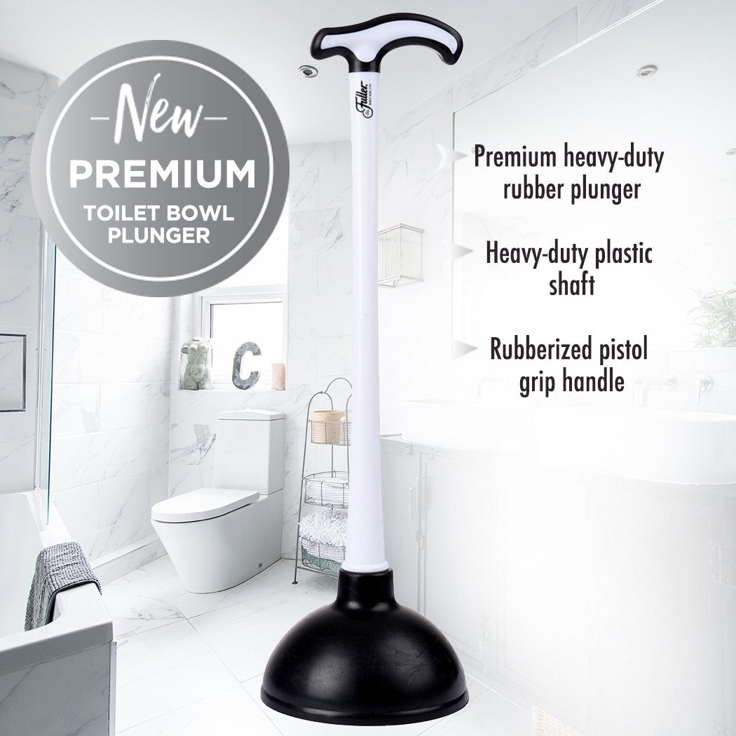 fuller-brush-premium-toilet-bowl-plunger-with-ergonomic-pistol-grip-handle image 4