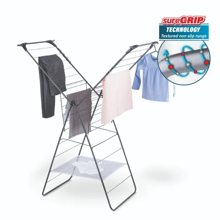 minky-premium-suregrip-x-tra-wing-airer-24m-drying-capacity-non-slip-rungs image 1