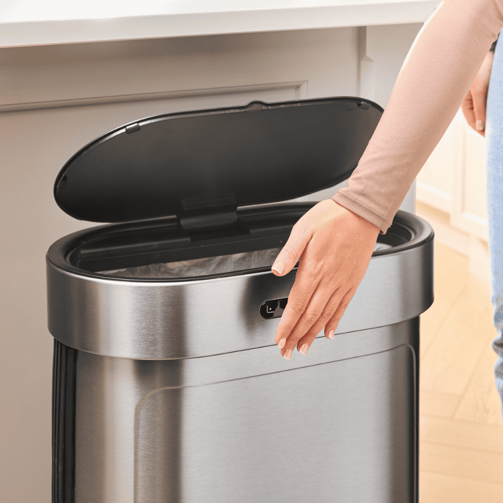 minky-55l-stainless-steel-sensor-bin-with-liners image 3