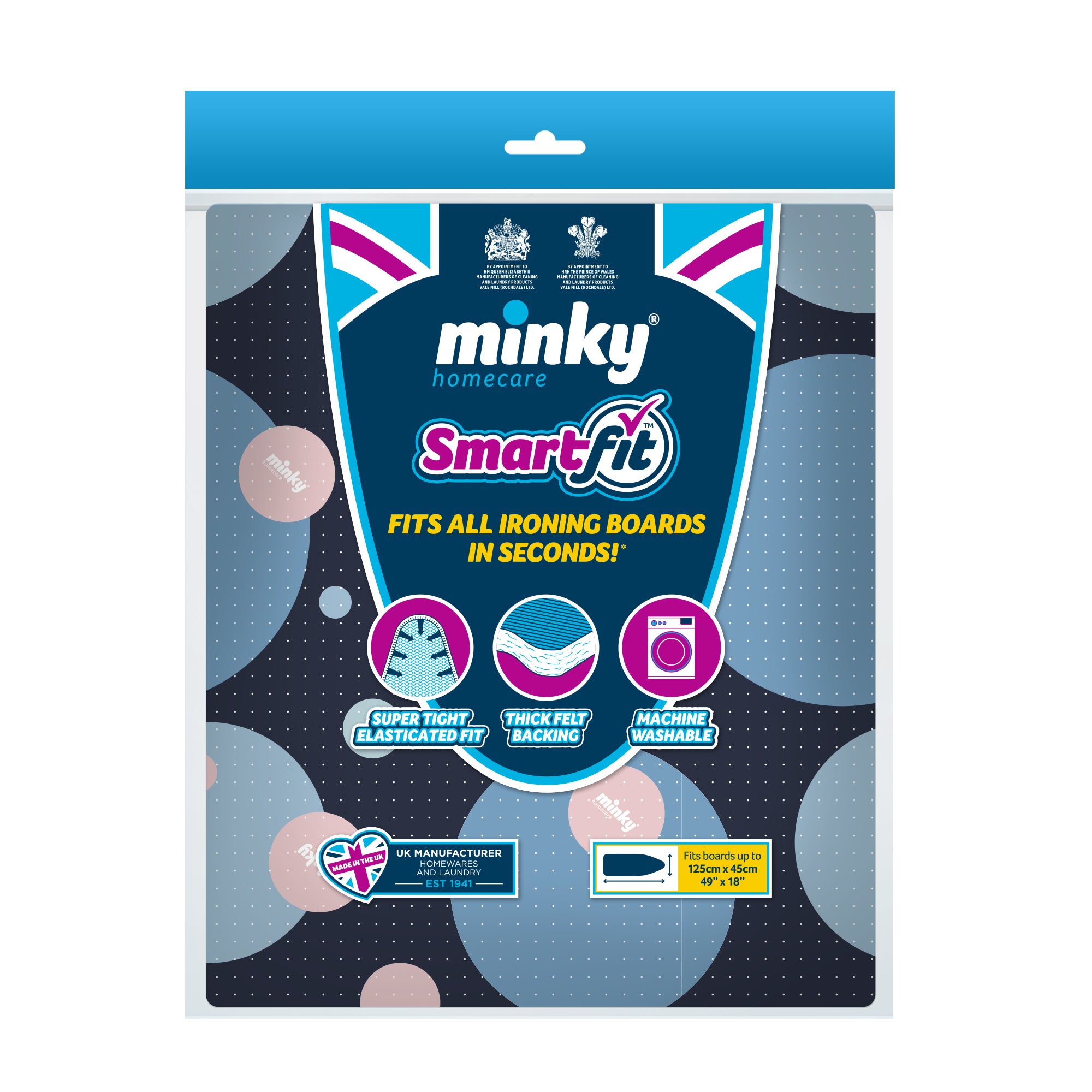 minky-smartfit-ironing-board-cover-125-x-45-cm image 3