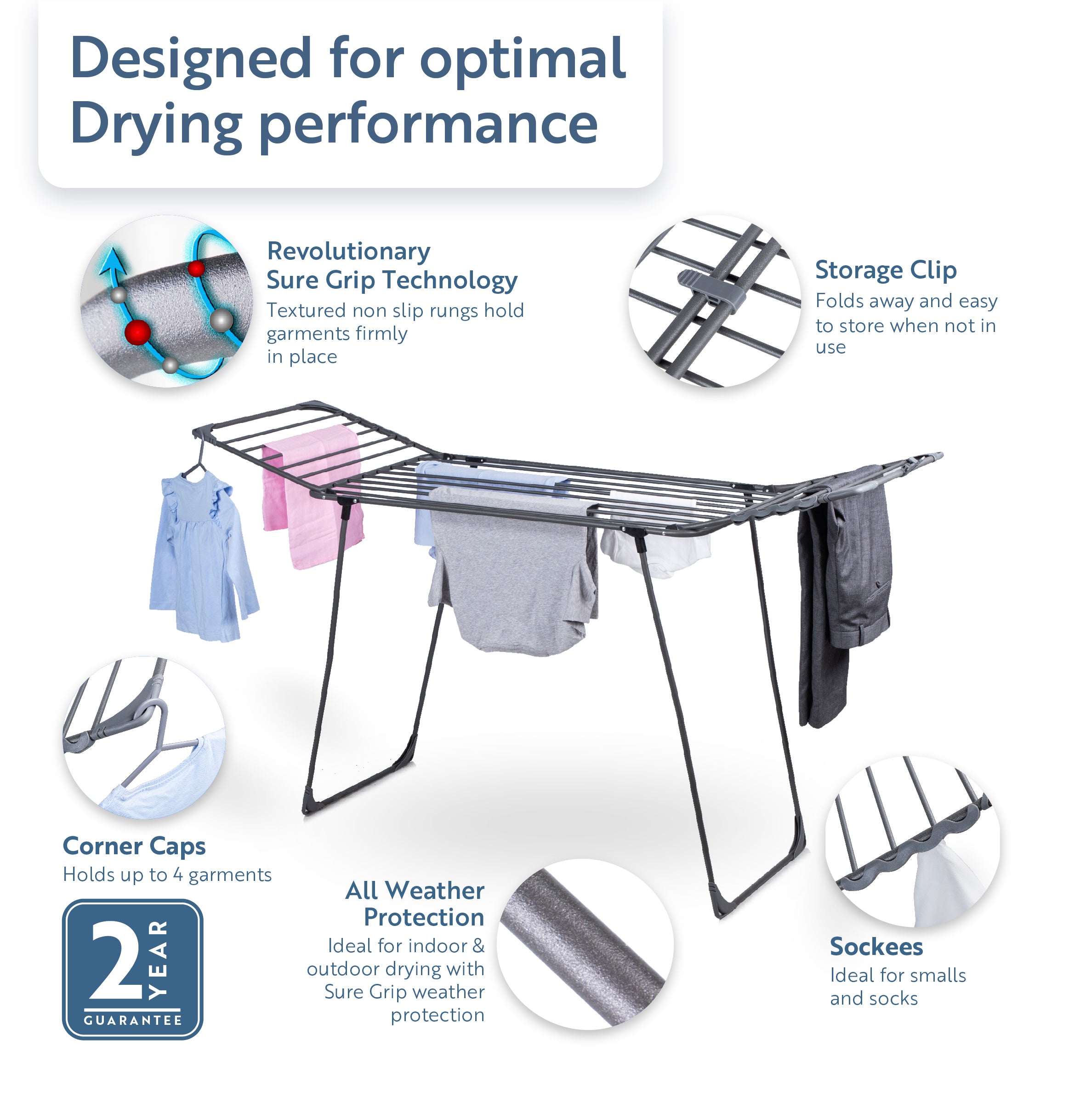 minky-premium-suregrip-18m-balcony-airer-with-non-slip-rungs-for-balcony-and-fen image 2