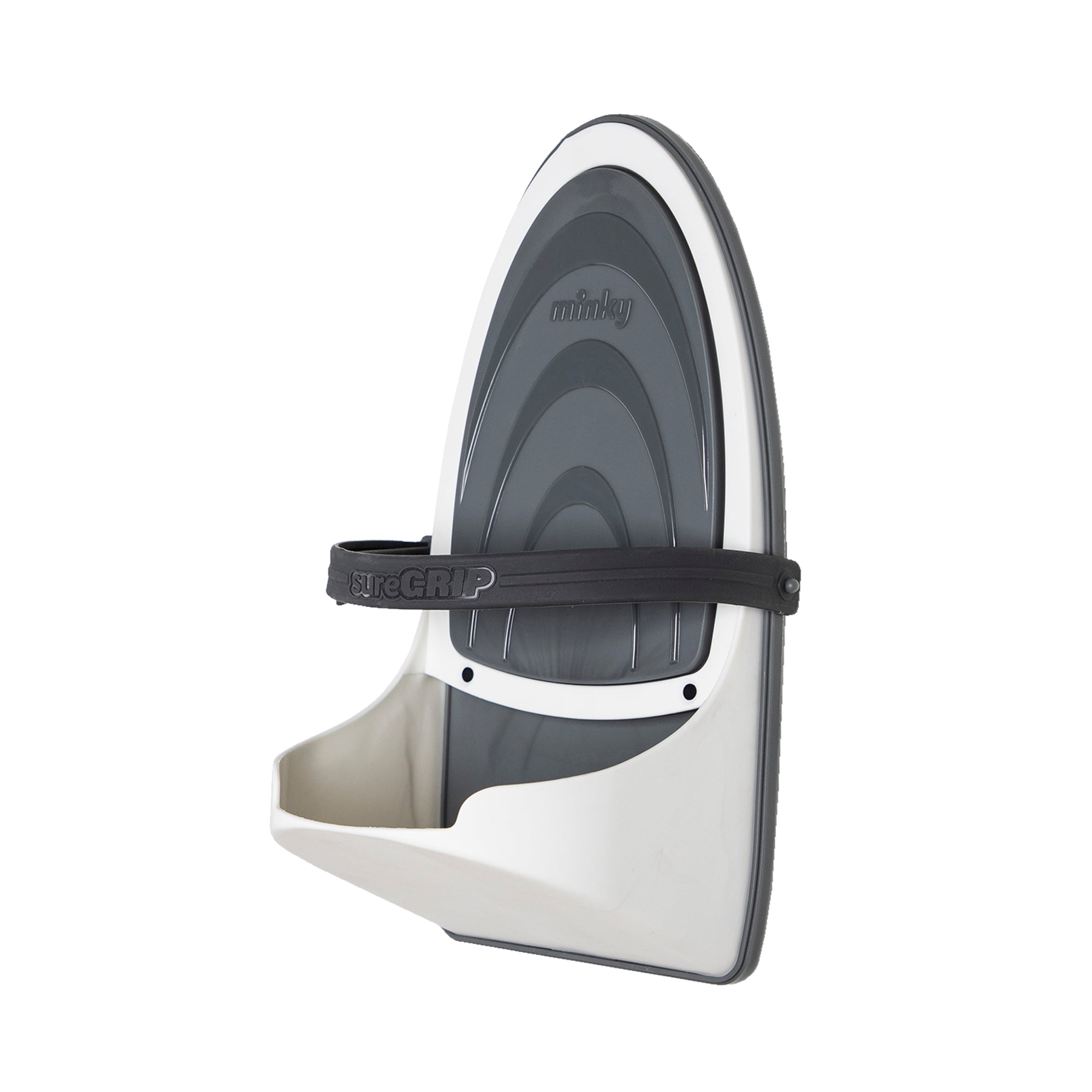 minky-suregrip-iron-holder-adjustable-silicone-strap-wall-or-door-mount-fits-all image 1