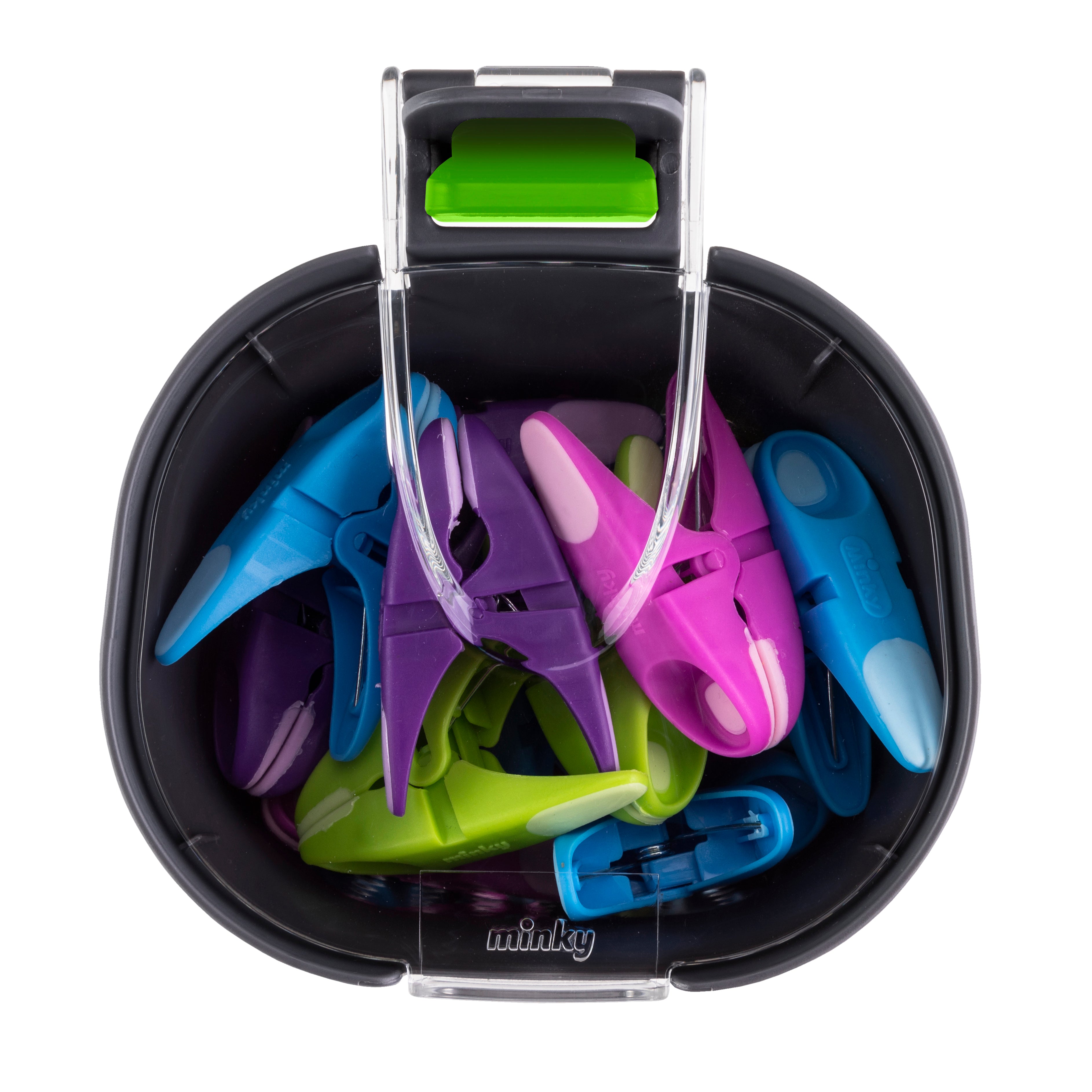 minky-suregrip-peg-pod-with-24-pegs-clip-weatherproof-line-storage image 4
