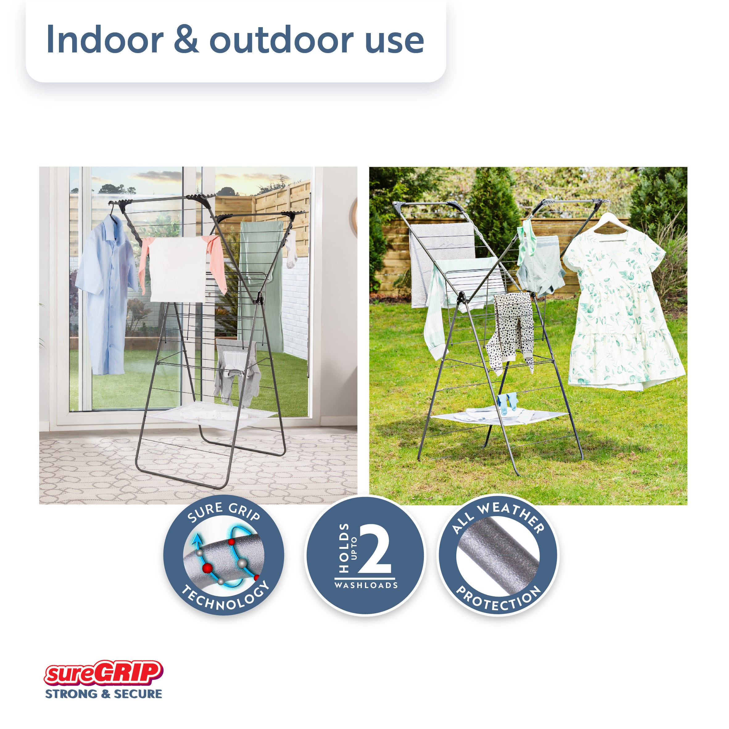 minky-premium-suregrip-x-tra-wing-airer-24m-drying-capacity-non-slip-rungs image 4