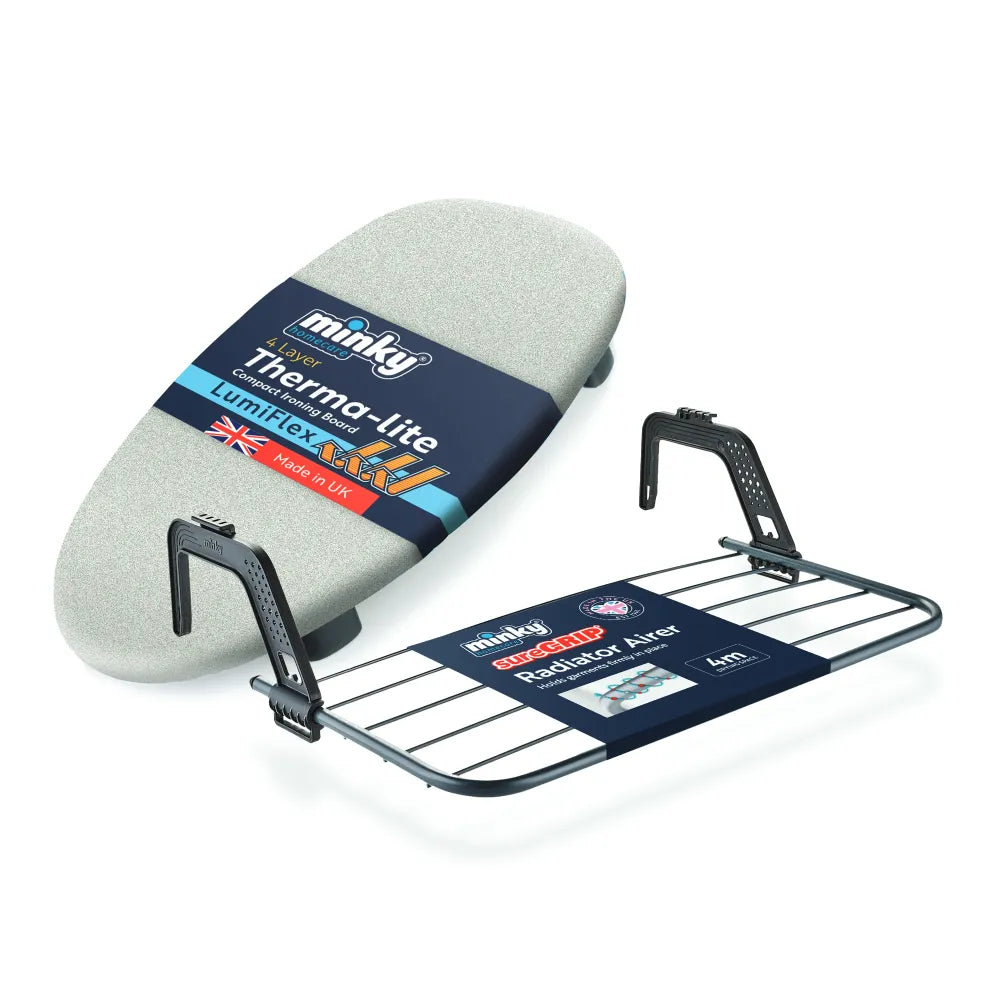 minky-back-to-uni-bundle-lumiflex-table-top-ironing-board-suregrip-radiator-aire image 1