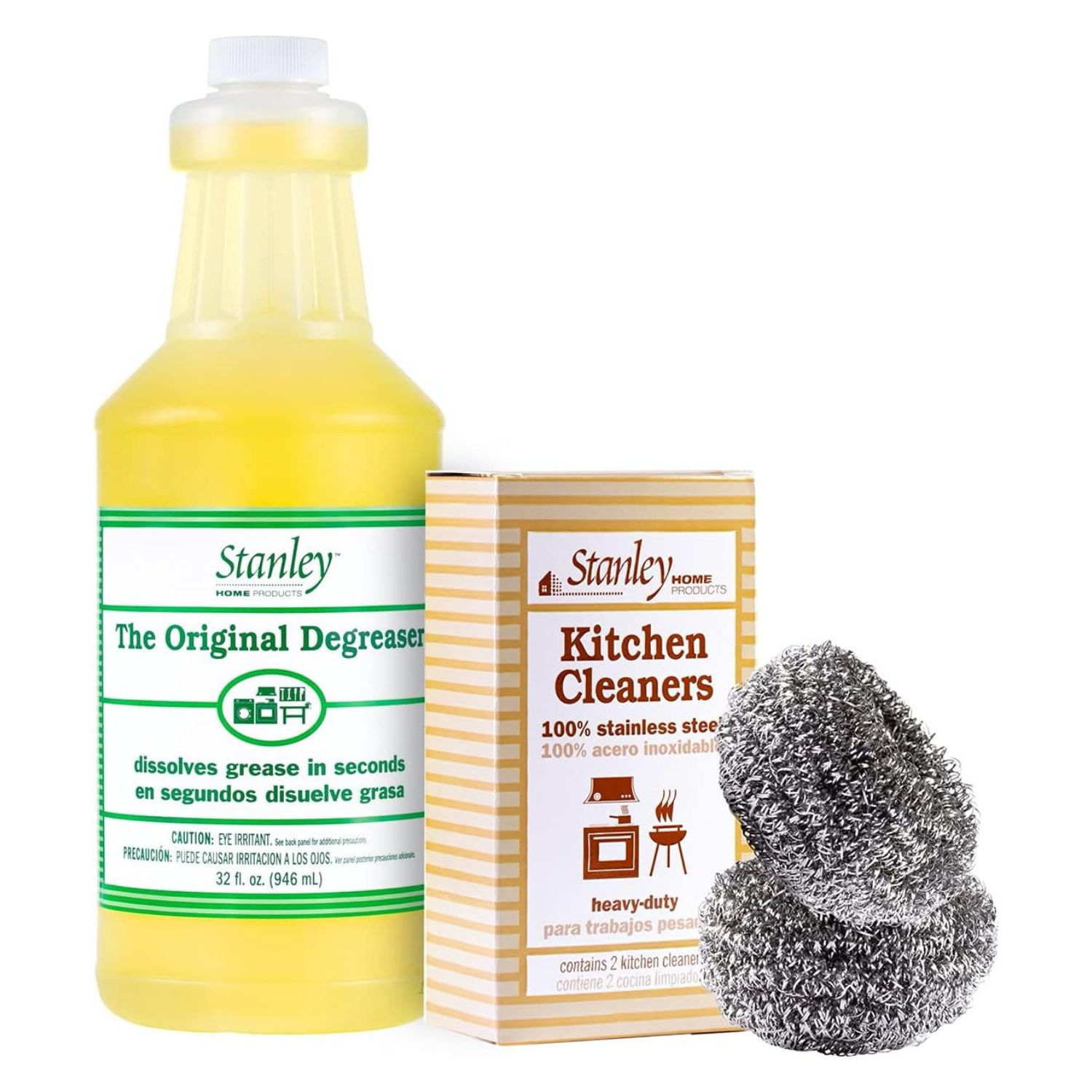 fuller-brush-original-degreaser-stainless-steel-scrubbers-combo image 1