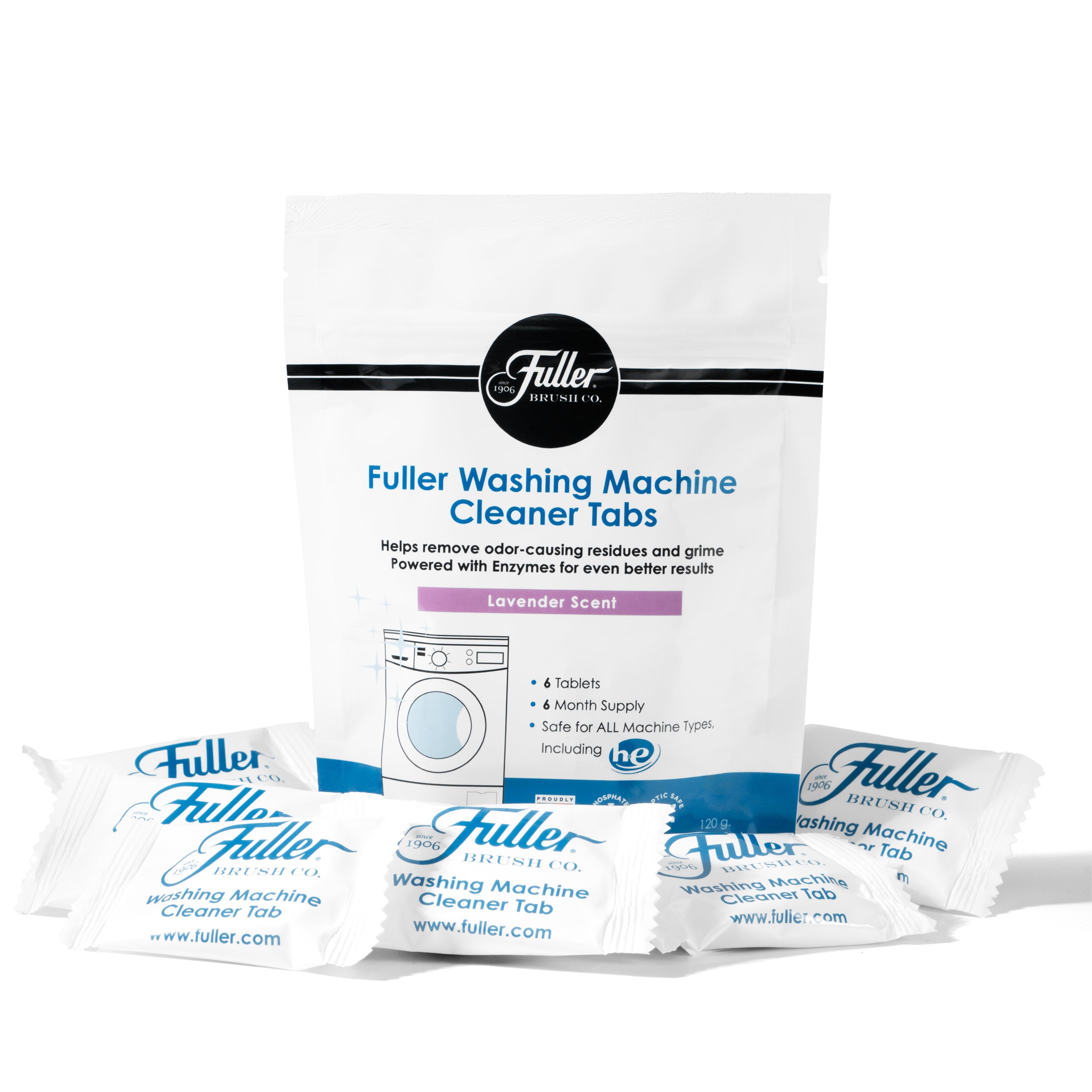 fuller-brush-washing-machine-cleaner-tabs-lavender-scent-6-tablets image 2